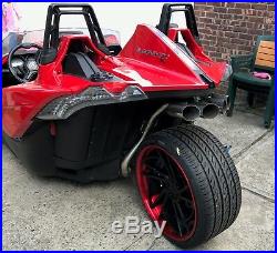 1320 Performance Polaris slingshot quad tip and rear pipe only