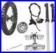 14 Front Wheel Forks Triple Tree 60/100-14 Tyre Rim Disc Brake Kit Dirt Bike