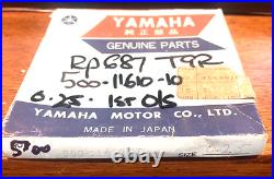 1975-76 DT400 (0.25) PISTON RINGS, 500-11610-10, Genuine Yamaha Parts NOS, RP687