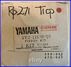 1981 YZ125 1ST O/S(0.25) PISTON KIT, 4V2-11630-10, Genuine Yamaha Parts NOS, RP271
