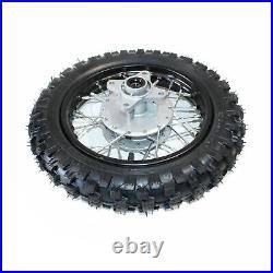 2.50 10 10 Inch Front Rear Drum Brake Wheel Rim Tyre Tire PIT PRO Dirt Bike