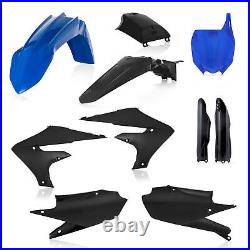 Acerbis Full Plastics Kit Black Blu Yamaha Yz 450 F 2018 18 2019 19 2020 20