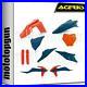 Acerbis Full Plastics Kit Blu Orange Ktm XC 250 Tpi 2022 22
