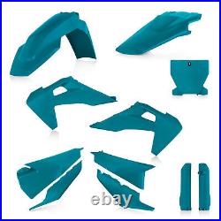 Acerbis Full Plastics Kit Green Metal Husqvarna Fx 450 2020 20 2021 21 2022 22