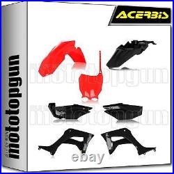 Acerbis Full Plastics Kit Red Black Honda Crf 110f 2022 22