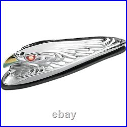 Chrome Eagle Front Fender Ornament with Light For All Honda Goldwing GL