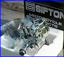 Chrome Sifton Oil Pump 1973-1991 Harley Big Twin Shovelhead Evolution Motor FXST