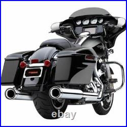 Cobra NH Neighbor Hater Chrome 4 4.5 Slip On Mufflers Exhaust Harley Touring