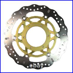 EBC MD1168XC Motorcycle Motorbike Front Left Brake Disc Gold / Silver 296mm