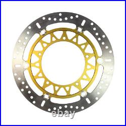 EBC MD2102X Motorcycle Motorbike Front Left Brake Disc Gold / Silver 310mm