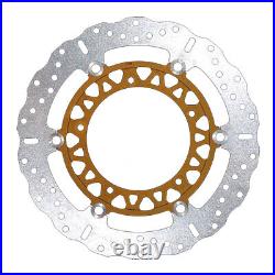 EBC MD2105XC Motorcycle Motorbike Front Left Brake Disc Gold / Silver 310mm