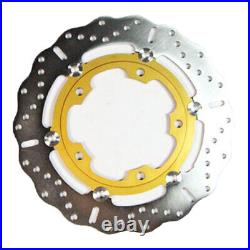 EBC MD3103XC Motorcycle Motorbike Front Left Brake Disc Gold / Silver 290mm