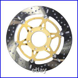 EBC MD647X Motorcycle Motorbike Front Left Brake Disc Gold / Silver 320mm