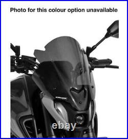 Ermax Racing Sports Screen Windshield Black Opaque Yamaha MT-07 2021 2023