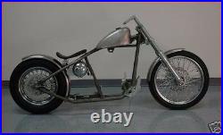 Fatboy Heritage Deluxe Rigid Frame Bobber Chopper Rolling Chassis Harley Roller