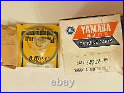 Genuine Yamaha Parts NOS, 1977-78 DT400D STD PISTON KIT, 1M2-11630-01 RP090 T1A