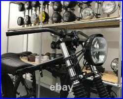 HOMOLOGATED LED Motorcycle Headlight 7 Project Custom Cafe Racer Streetfighter