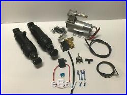 Harley Air Ride Kit For Bagger And Touring 1994-2020. With Compressor Mount