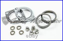 Harley Davidson Exhaust Flange Install Kit For 1984-2014 Gaskets and Hardware HD