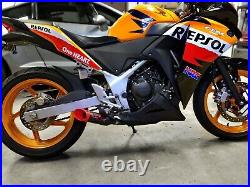 Honda CBR250R CBR 250R 2011 2012 2013 2014 Coffman Shorty Exhaust Muffler (NEW)