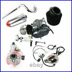 LIFAN 125CC Engine Motor with Exhaust Muffler for Dirt Pit Bike ATC70 CT70 CRF50