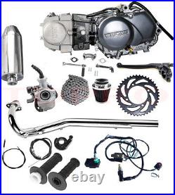 Lifan 125cc Engine Motor Kit Dirt Pit Bike Apollo Honda Trail CT70 ATC70 SSR 110