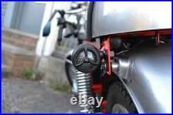 Motorbike LED Torpedo Indicators 2 x PAIRS Black for Cafe Racer Project Bike