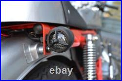 Motorbike LED Torpedo Indicators 2 x PAIRS Black for Cafe Racer Project Bike