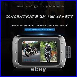 Motorcycle Driving Recorder Extended Support For 64G ABS Plastic 3.0 Inch IPS