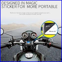 Motorcycle Driving Recorder GPS 3.0-inch IPS Front 1080P Global Positioning MOV