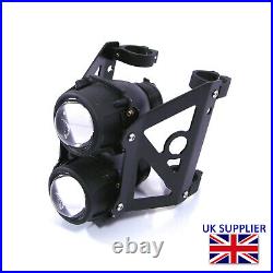 Motorcycle Headlight Projector for Yamaha VMX1200 V-Max Dual Double Stack Set