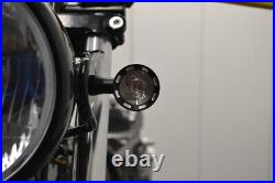 Motorcycle Indicators Driving Lights DRL Integrated LED Billet Aluminium PAIR