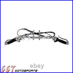 Motorcycle Original Handlebar With Grip Lever Cable For BMW R1 R71 M72 Ural M72