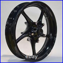 NEW GLOSS BLACK Front Wheel Yamaha 2004-2012 R1, 03-12 R6, 06-09 R6S & FZ1 Rim