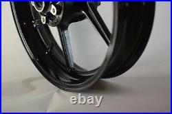 NEW GLOSS BLACK Front Wheel ZX6R 2005-2019 ZX10R 2006-2010 636 Rim Kawasaki 2007