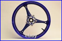 NEW GLOSS BLUE Front Wheel Suzuki GSXR 600 750 2006-2007 GSXR 1000 2005-2008