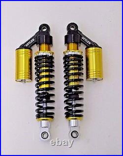 Outlaw Cycle Products Gold Harley 12.5 Piggyback Shocks Fxr Sportster