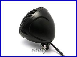 Premium Motorcycle 4.5 Inch (120 cm) Matt Black Alloy Headlight