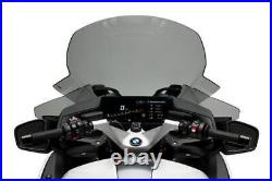 Puig Handlebar Front Side Wind Deflectors Dark Smoke BMW R1250 RT 2021 2023