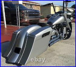 Road Star 6 Stretched Saddlebags replacement fender & Stock lids Fits