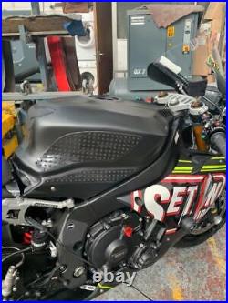 SBK Elongated Case Tank Cover Yamaha YZF R1/M 2015-2019 made in gloss black