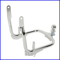 Trailer Hitch Tow Fit For Harley Touring Electra Street Road Glide 09-13 Chrome