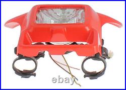 UFO Honda XR250/400 (96-24) XR Red Enduro Halogen Headlight HO03615