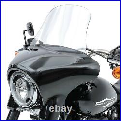 Windshield for Harley Sportster Glide 18-21 L windshield clear + Windshield for