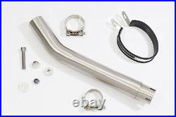 YZFR6 YZF-R6 R6 1998-2002 Exhaust Silencer Kit 400mm Oval End Can 400SS