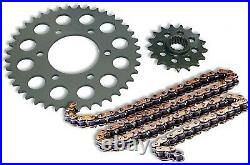 Yamaha Yz250f 4 Stroke 2001-2017 Chain And Sprocket Kit Steel 13/48 Gold Chain