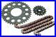 Yamaha Yz250f 4 Stroke 2005-2017 Chain And Sprocket Kit Steel 13/51 Gold Chain